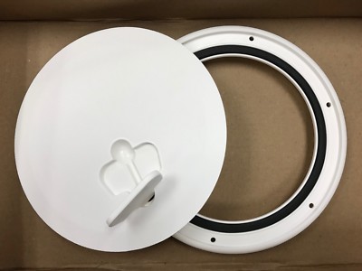 DECK PLATE QUICK RELEASE CAM LATCH 10 INCH WHITE DPCAM82DP TH MARINE READ SPECS