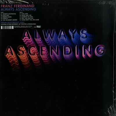 Franz Ferdinand / ALWAYS ASCENDING (180G LP + MP3 + BOOKLET & POSTER) / Domino 