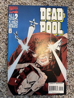 DEADPOOL VOLUME 1 #2 NM 1994 LIMITED SERIES MARVEL COMICS