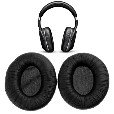 1Pair Black Fashion Ear Pads Foam Cushion For Headphones