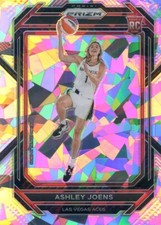 2023 Panini Prizm WNBA ASHLEY JOENS RC ROOKIE #148 CRACKED ICE PRIZM ACES