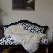 Top Öko  Schaffelle Schaffell Lammfelle Lammfell 80cm Bis 155cm!