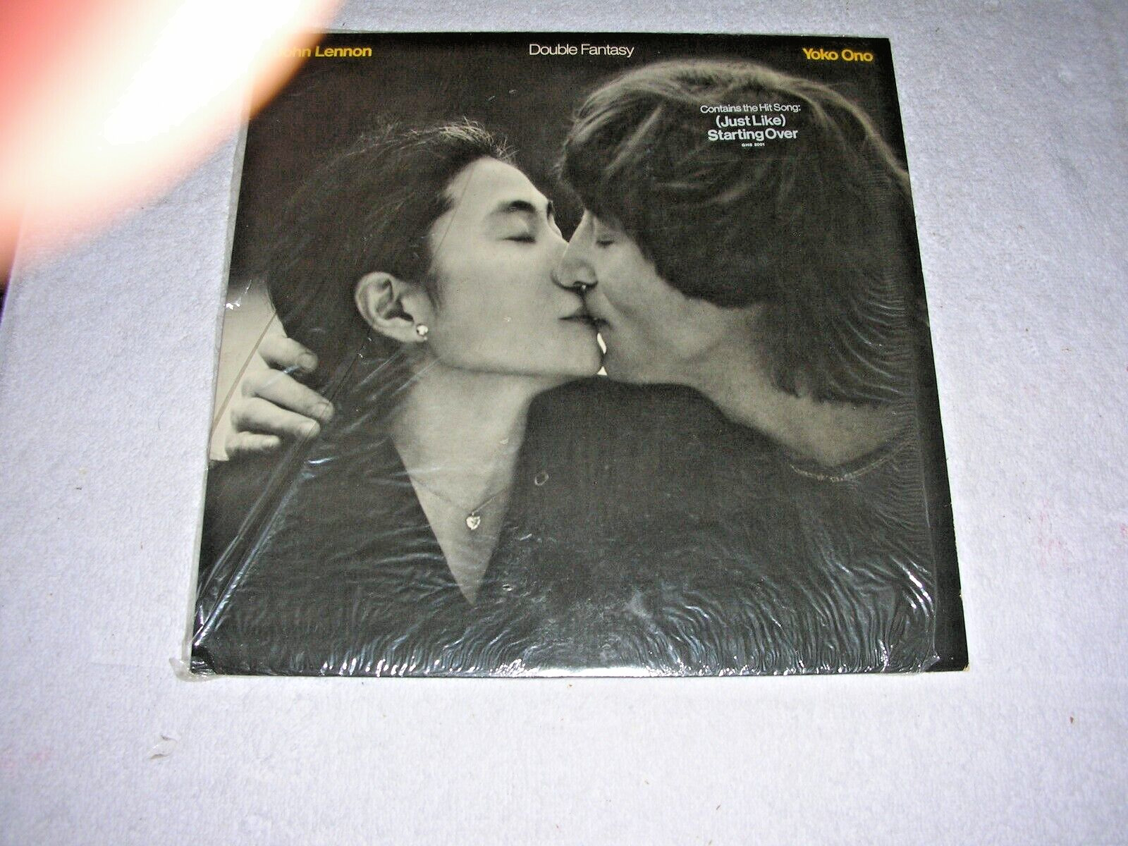 John Lennon & Yoko Ono "Double Fantasy Vinyl LP 1980 GHS 2001 G