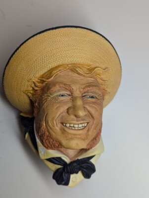 1988 Bossons Chalkware Jolly Tar   Great Condition with Original Tag