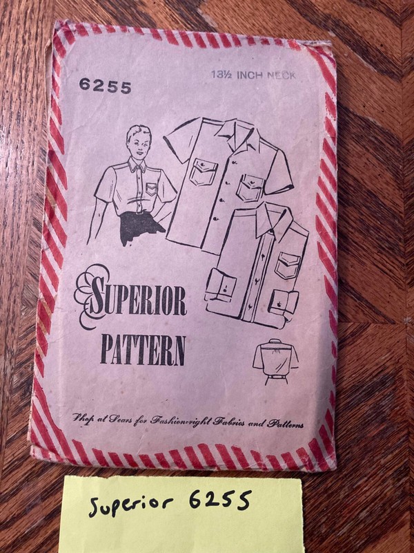 Superior 6255 Vintage Boys’ Sport/Dress Shirt Neck 13 ½” Used