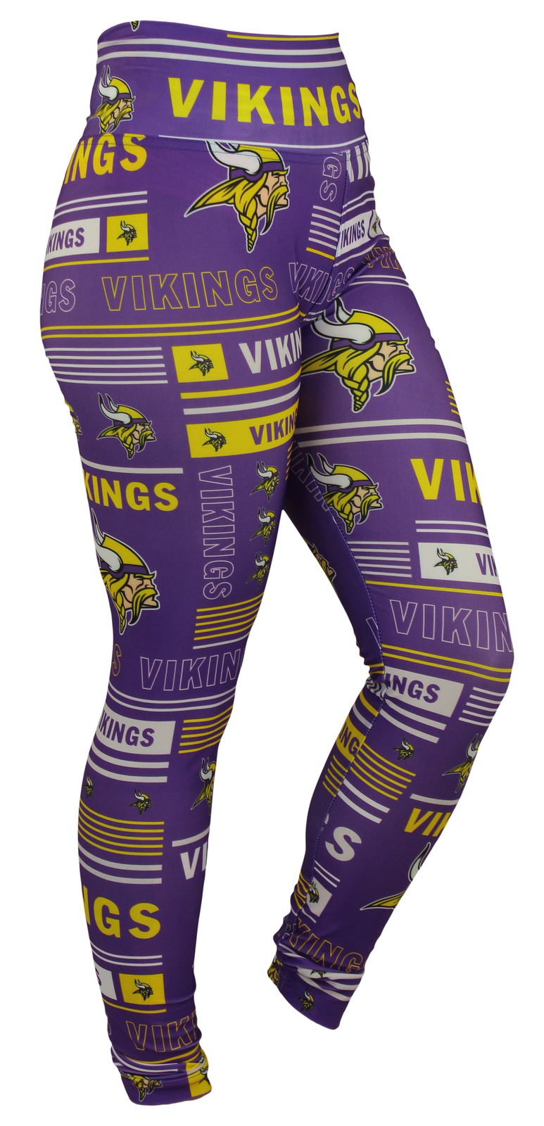 Леггинсы для женской команды Zubaz NFL Minnesota Vikings Column