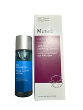 Murad Daily Clarifying Peel 95ml  + AHA/BHA Cleanser 2 Products New