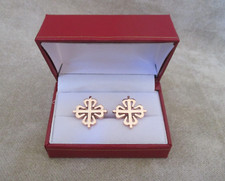Rose Gold Patek Philippe Concessionaire Promotional Cufflinks w/Gift Box
