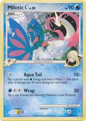 Pokemon Supreme Victors Rare Card - Milotic C 35/147