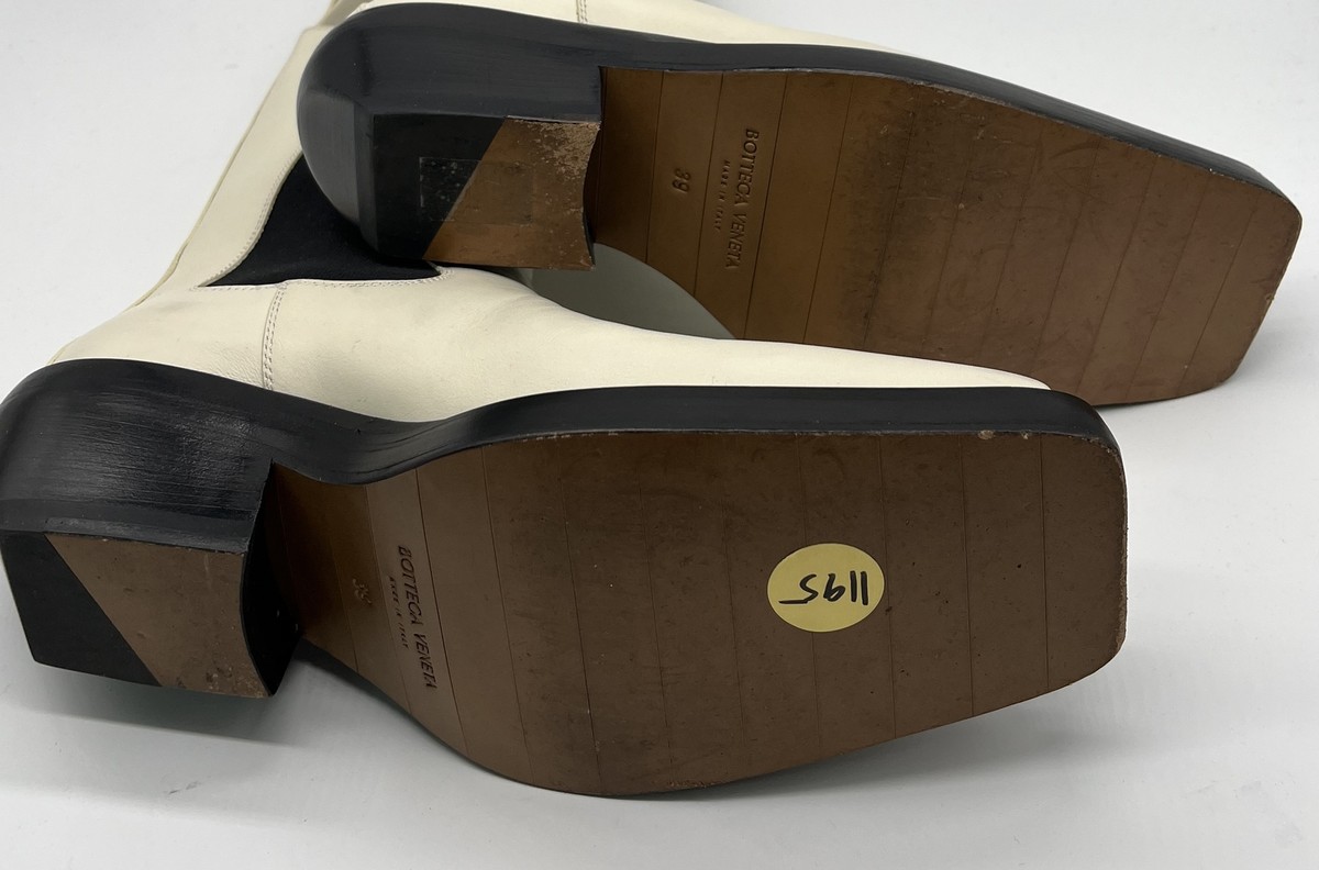 BOTTEGA VENETA チェルシーブーツ The Lean ホワイト Bottega Veneta | Shoes | Authentic Bottega Venetta Lean