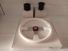 KIT VOLANTE ATLANTIC BIANCO CM 35  MOZZO FIAT 500/600 FIAT 126/127 EPOCA