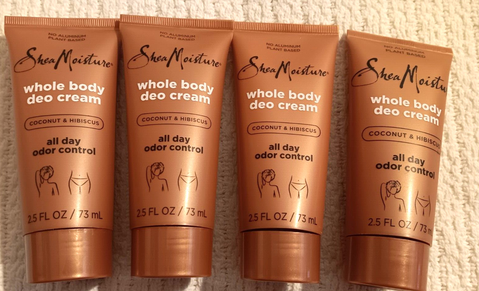Shea Moisture Coconut & Hibiscus Whole Body Deo Cream 2.5 oz