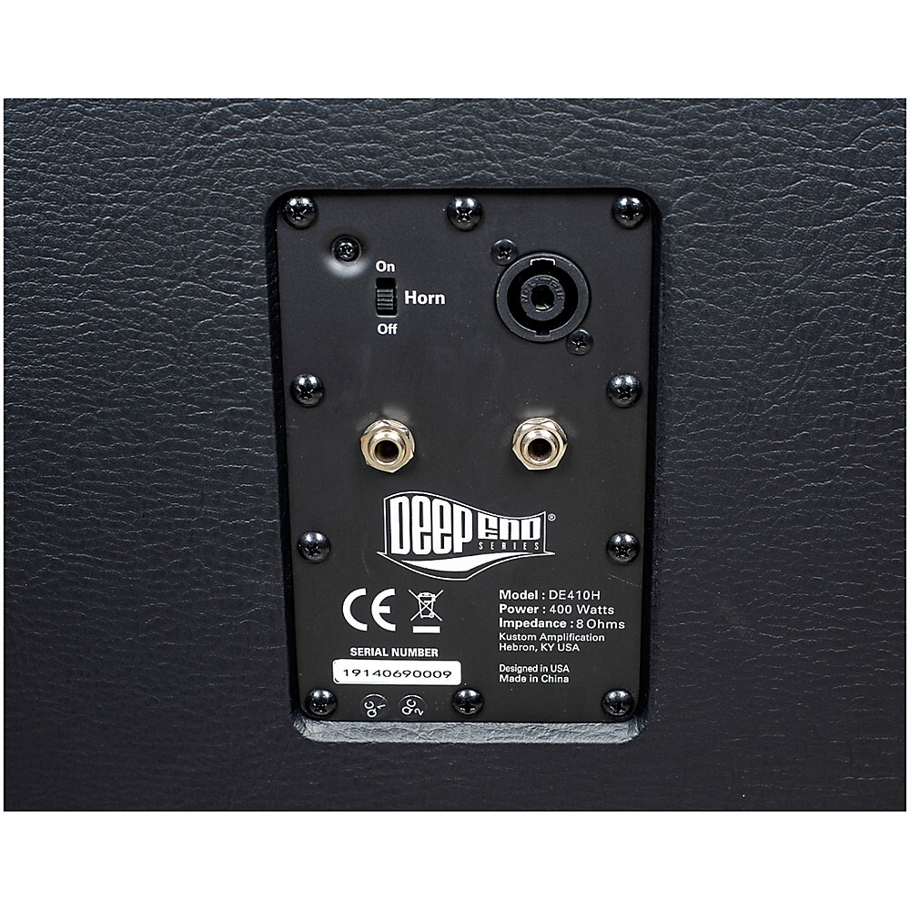 Kustom DE410H 400W 4x10 Bass Speaker eBay