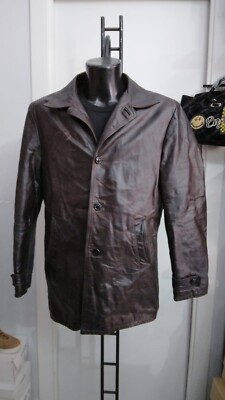 Florenz Design Lederjacke Man Dunkelbraun TG XXL PG206LZ | eBay