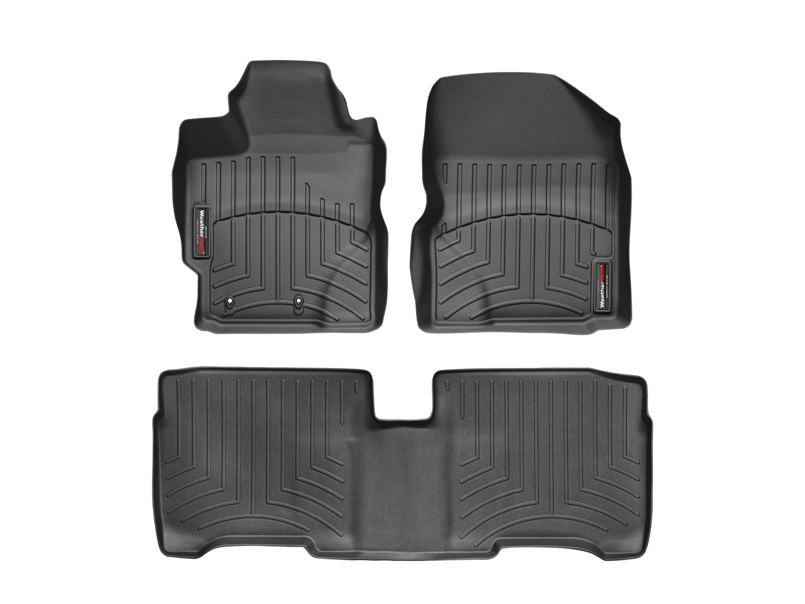 WeatherTech Floor Mats FloorLiner for Toyota Yaris Sedan - 2007-2011 ...