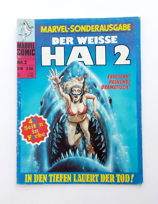 RARE - WILLIAMS COMIC - MARVEL SPECIAL EDITION NO. 2 - THE WHITE SHARK 2 / Z2+