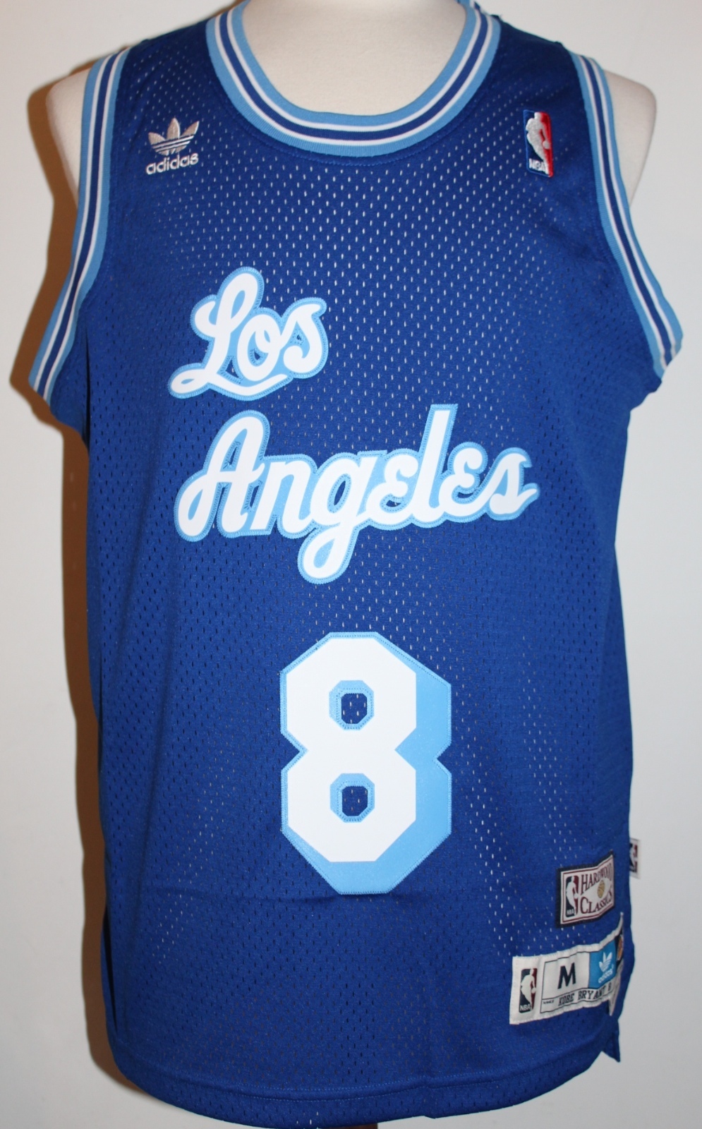 adidas Kobe Bryant Los Angeles Lakers Blue Throwback Swingman