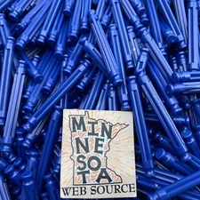 (200) NEW K’NEX / Knex Blue Rods – 2-1/4" Short Standard Replacement Parts Bulk