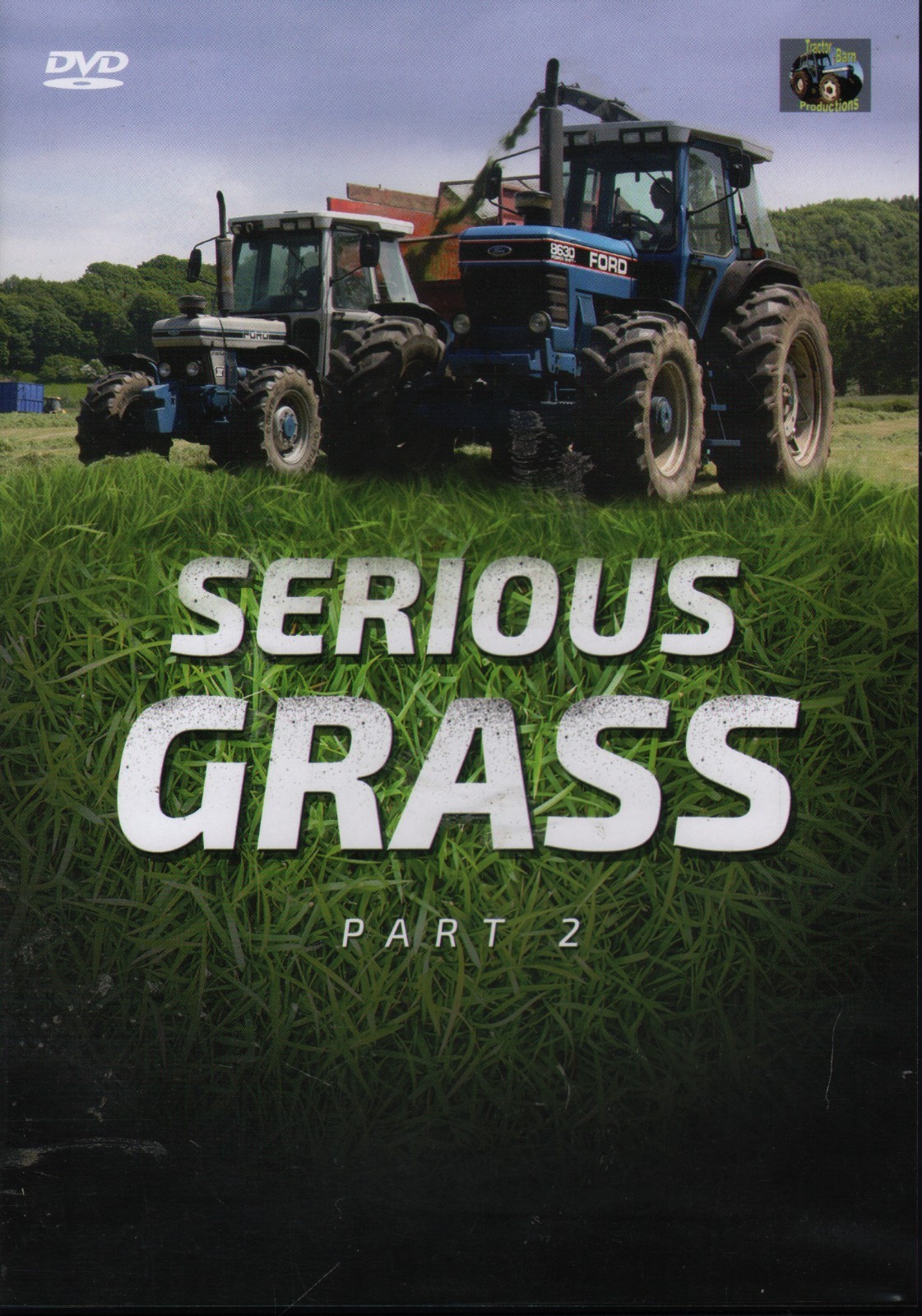 SERIOUS GRASS PART 2 TRACTOR BARN DVD 80s FORD TRACTORS GRASS HARVESTING