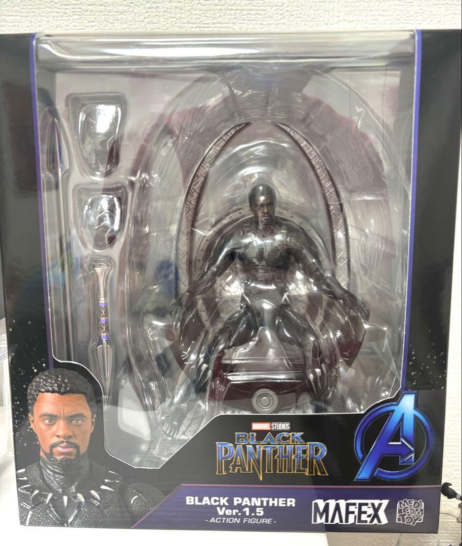 アメコミ MAFEX BLACK PANTHER Ver.1.5 Medicom Toy MAFEX No.230 BLACK PANTHER Ver.1.5 160mm Action