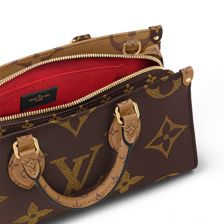 NIB Louis Vuitton OnTheGo East West Brown M46653 💯% Authentic