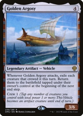 Golden Argosia (Golden Argosy) (V.2) -MtG PDMU-IT