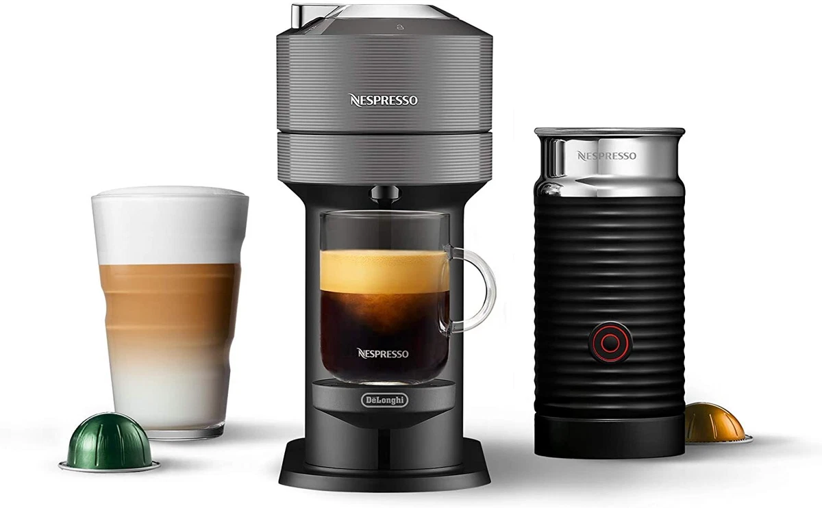 Nespresso Vertuo Next Coffee and Espresso Maker with Aeroccino Milk Frother  