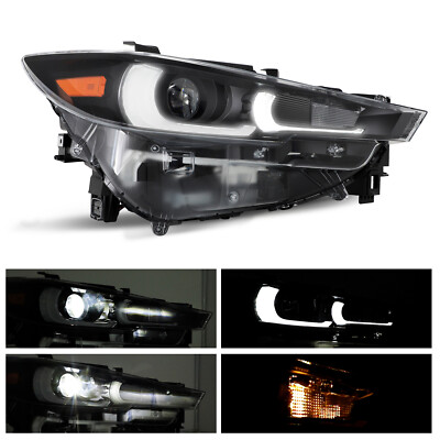 Passenger Side Full LED Headlight W/AFS For 2022 2023 2024 Mazda CX5 CX-5 Right
