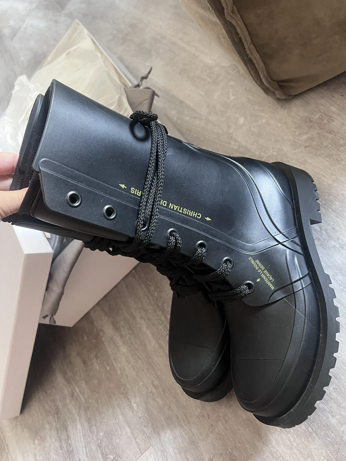 Bottes de camp Dior 37
