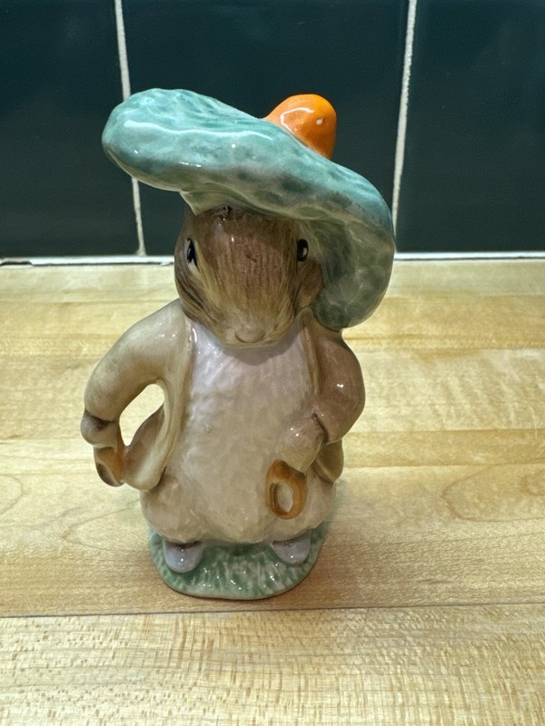 1989 Royal Albert England Beatrix Potter “Benjamin Bunny”  Figurine