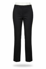Pendleton SZ 8P Black 100 Virgin Wool Straight Leg Lined Preppy Career Pants