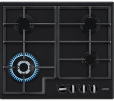 Zanussi ZGNN645K 4 Burner Gas Hob - Black 60CM LPG Convertible - BRAND NEW-