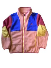 Nike ACG Fleece Therma Fit Sherpa Jacket Fun Multicolor Size 6 Little Kids