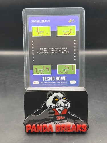 2026 Bo Jackson Battle Arena Tecmo Trade Blows Bonus Play BPL17