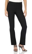 Rekucci Women's Ease Into Comfort Straight Leg Pant With Tummy Control