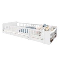 Sonnenh Kinderbett Weiß 90 X 200 Cm Mit Rausfallschutz