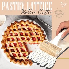 Baking Mold Lattice Roller Pastry Cutter Plastic Pastry Bakery Kitchen Tool