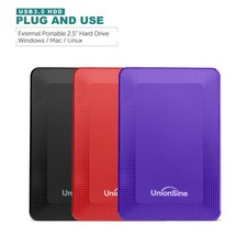 500GB 1TB Externe Tragbare Festplatte 2,5 Zoll USB 3.0 PC Laptop Notebook TV HDD