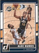 Alec Burks 2015-16 Donruss Utah Jazz #131