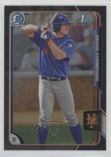 2015 Bowman Draft Chrome Asia Exclusive Black Refractor David Thompson #124 0a6