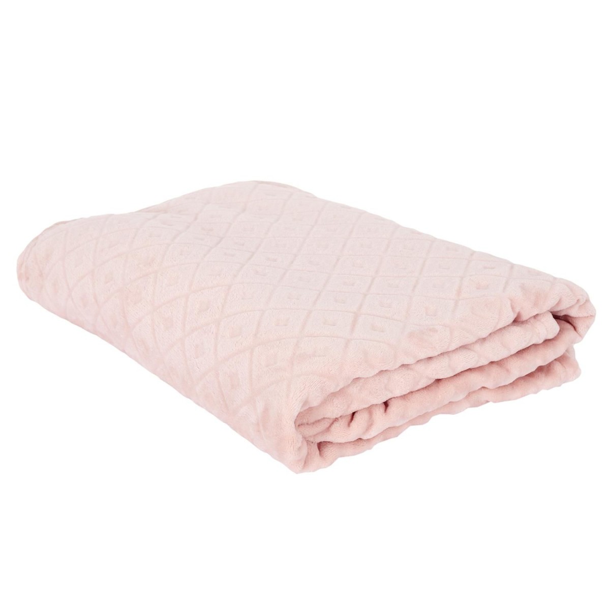 Plaid déco anti-poussière rose chaud 140x200cm pour protéger le canapé