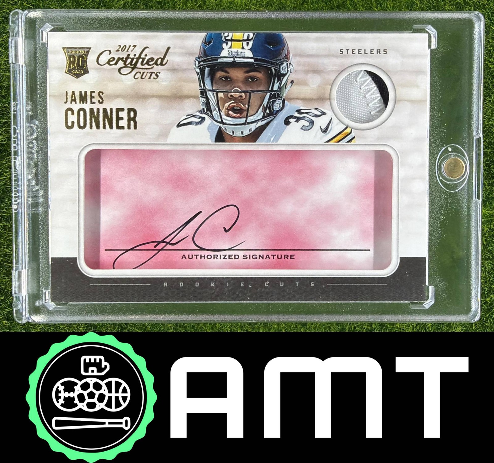 James Conner Panini Donruss Certified Cuts #218 Autograph