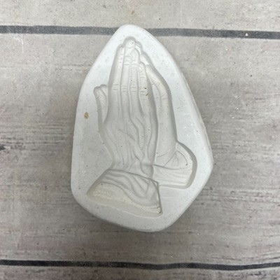 Tag Molds Inc. Ceramic Open Casting Mold Praying Hands Plaque #IT-825