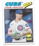 2026 Topps Heritage Cade Horton Gold Cup All Star Rookie #396 Chicago Cubs