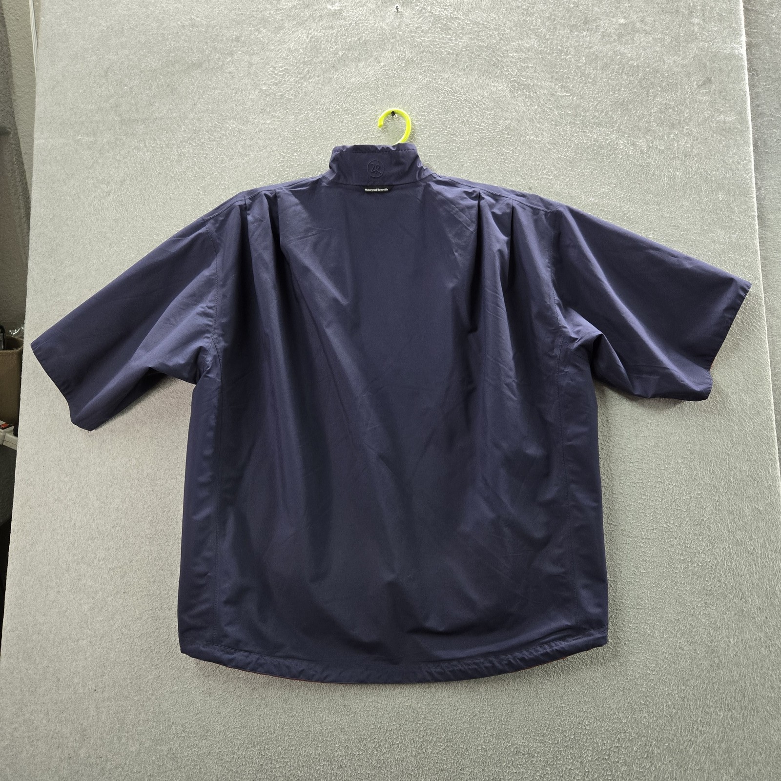 Zero Restriction Men Jacket L Navy Windbreaker Go… - image 15