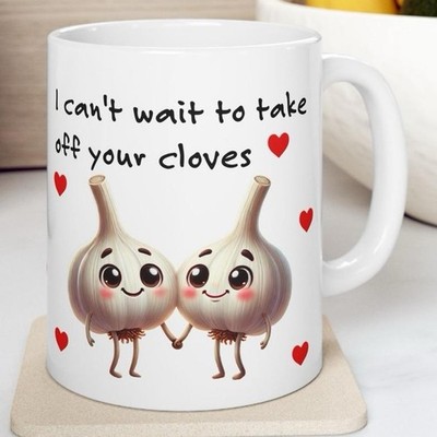 Lustige Knoblauch Tasse Geschenk für 11oz Keramik Kaffeetasse Geschenk süß lustig