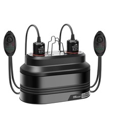 Reptile Dual Light Fixture with Dimming Switch and Timer, Deep Dome Reptile H...