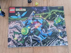 Lego 6977 Insectoids Arachnoid Star Base  CIB Lights and Sound Work