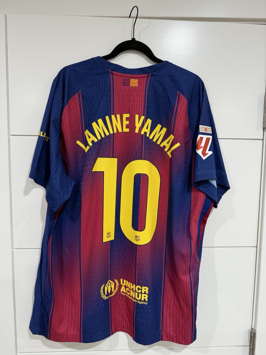 [正規品] FCバルセロナ ユニフォーム #10 LAMINE YAMAL 楽天市場】【2025-26 モデル】ナイキ バルセロナ ユニフォーム