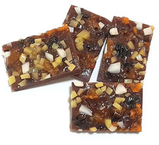 100 Dollhouse Miniature Chocolate Bark Doll Mini Bakery Food Cake Wholesale Lot